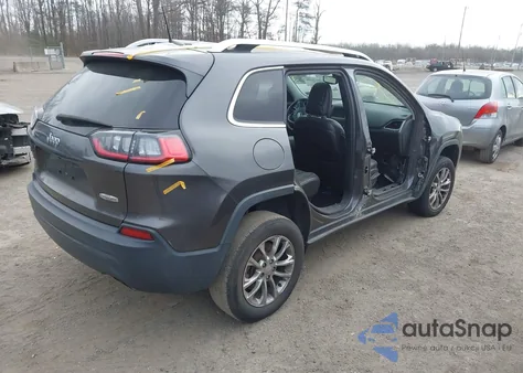 2019 Jeep Cherokee Latitude Plus 4X4 z USA, uszkodzony, nr VIN 1C4PJMLN1KD142394
